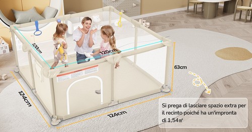Box per bambini 124x124 - ,
