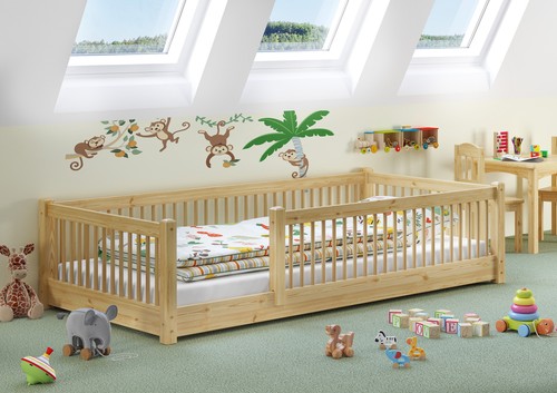 Letto per bambini - a, terra