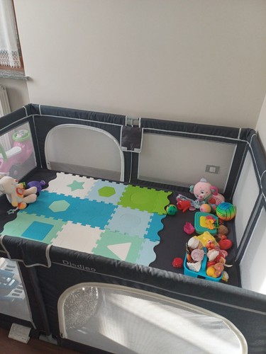 Box per bambini grigio - , con