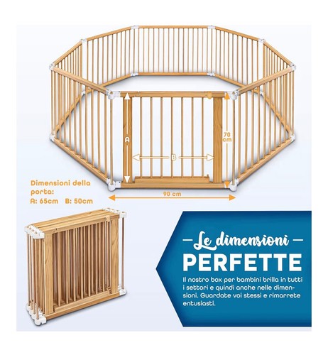 Box bambini legno - box, in