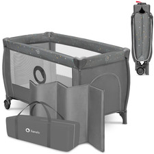 Lettino da viaggio e box fino